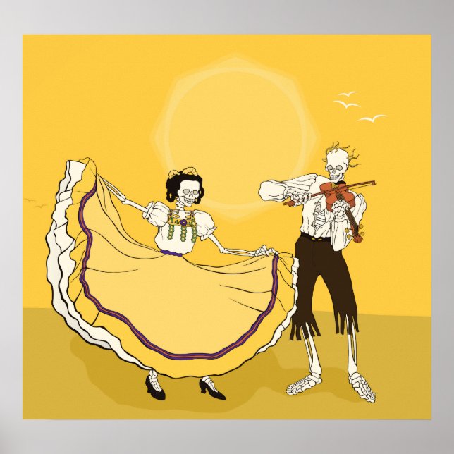 Tag der Toten Feier Poster (Vorne)