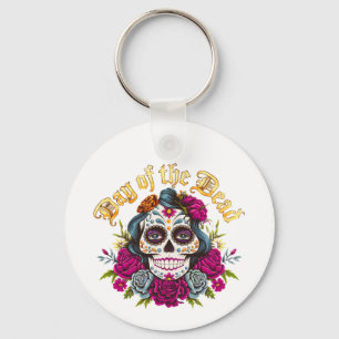 Tag der Toten: Feiern Sie Dia de Los Muertos Schlüsselanhänger