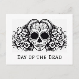 Tag der Toten Feiertagspostkarte