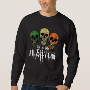 Tag der Toten für Mexikaner Halloween Dia de Los Sweatshirt