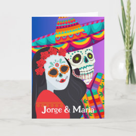 Tag der Toten für Sohn und Tochter im Gesetz Karte