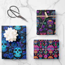 Tag der Toten Geschenkpapier Set