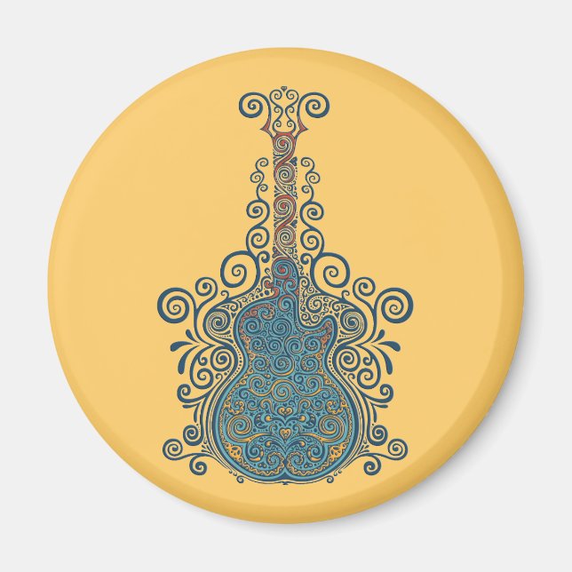 Tag der toten Gitarre Magnet (Vorne)