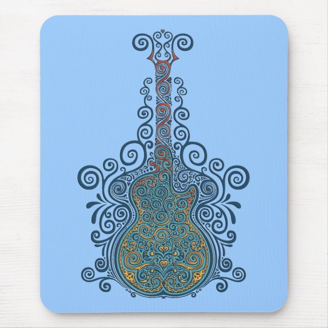 Tag der toten Gitarre Mousepad (Vorne)