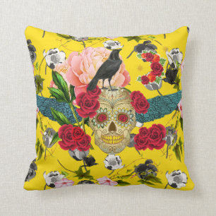 Tag der Toten I Dia De Los Muertos Pillow Kissen