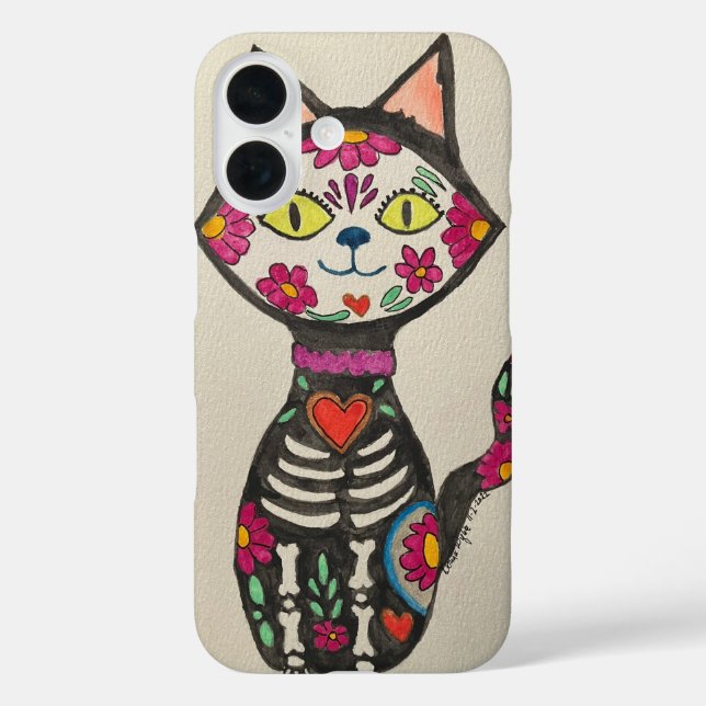 Tag der Toten Katze Case-Mate iPhone Hülle (Rückseite)