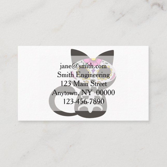 Tag der toten Katze - Wählen Sie die Hintergrundfa (Vorderseite)