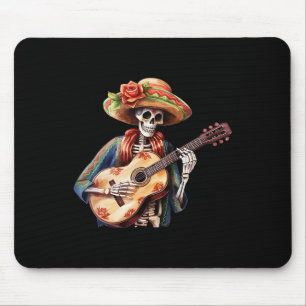 Tag der toten Lady Sugar Skull Dia de Los Muerto Mousepad