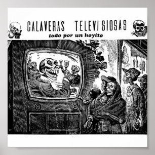 Tag der Toten, Mexiko. Circa 1949 Poster