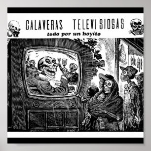 Tag der Toten, Mexiko. Circa 1949 Poster