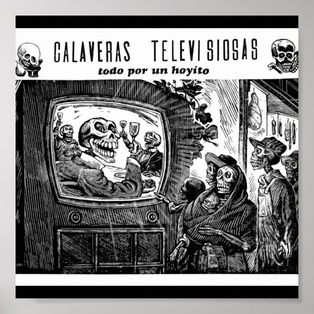 Tag der Toten, Mexiko. Circa 1949 Poster (Vorne)