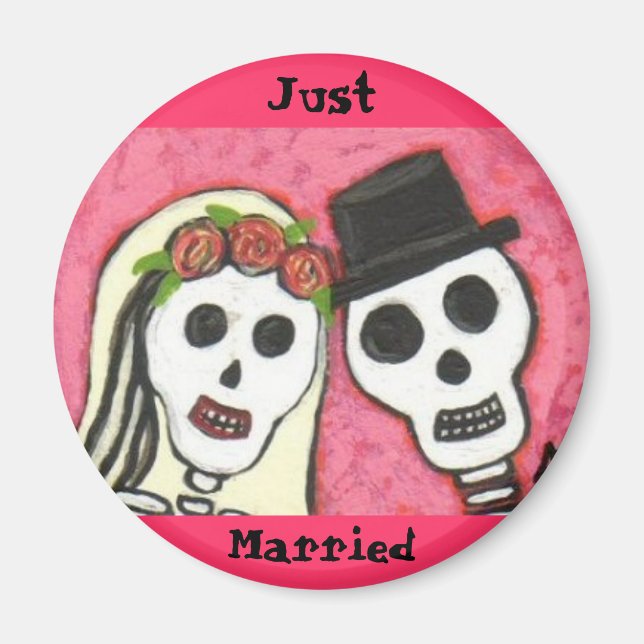 Tag der Toten - Nur verheiratet - Magnet (Vorne)