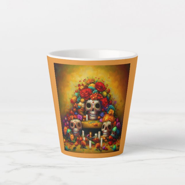 Tag der Toten Offrendas 1 Milchtasse (Vorderseite)