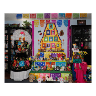 Tag der Toten Ofrenda Poster