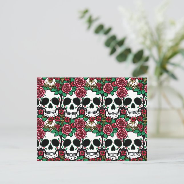 Tag der toten Postkarte - Halloween (Stehend Vorderseite)