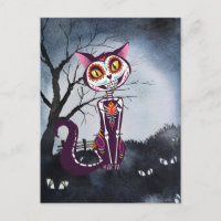 Tag der Toten Schädelkatze