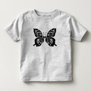 Tag der toten Schmetterlinge Holzschnitt 4 Kleinkind T-shirt