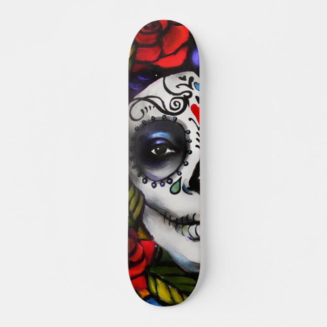 Tag der Toten Skateboard (Vorne)