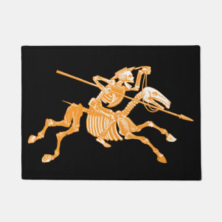 Tag der toten Skeleton Tür-Matte Fußmatte