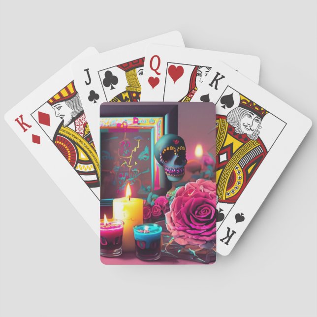 Tag der Toten Spielkarten (Rückseite)