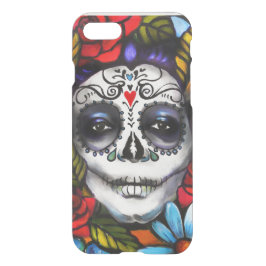 Tag der Toten iPhone SE/8/7 Hülle