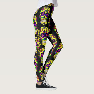 Tag der Toten Yoga-Ameisen Leggings