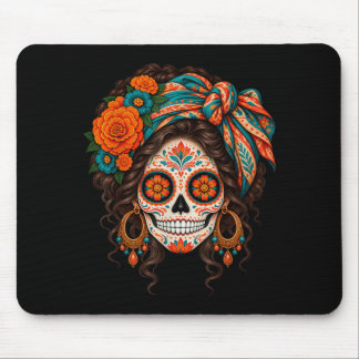 Tag der Toten Zuckerschädel Catrina Toter Tag Mousepad