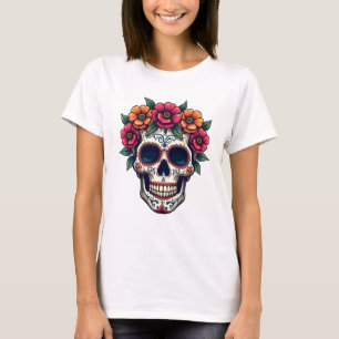 Tag der Toten Zuckerschädel � Dia de los Muertos S T-Shirt