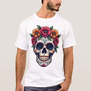 Tag der Toten Zuckerschädel � Dia de los Muertos S T-Shirt