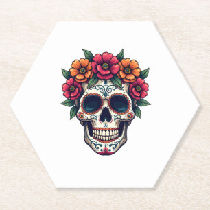 Tag der Toten Zuckerschädel � Dia de los Muertos S Untersetzer