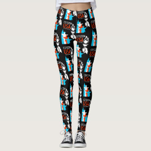 Tag der Unabhängigkeit Amerikas Leggings
