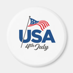Tag der Unabhängigkeit Amerikas Magnet