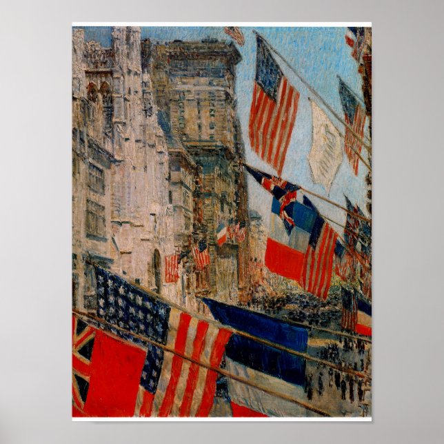 Tag der Verbündeten, Mai 1917 Poster (Vorne)