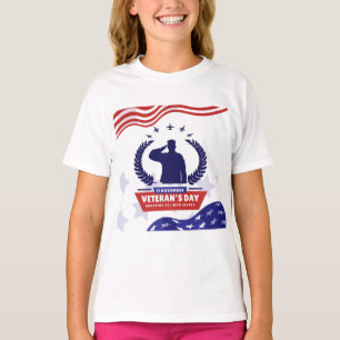 Tag der Veteranen - Alle, die gedient haben, ehren T-Shirt