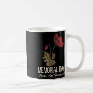 Tag der Veteranen, damit wir nicht die Blume des r Kaffeetasse