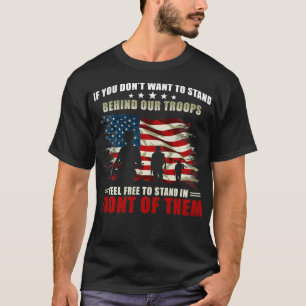 Tag der Veteranen Wenn Sie nicht gewollt, hinter u T-Shirt