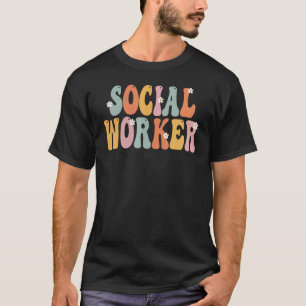 Tag der Vintagen Wertschätzung der Sozialarbeiter T-Shirt