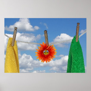 Tag der Wäsche Poster