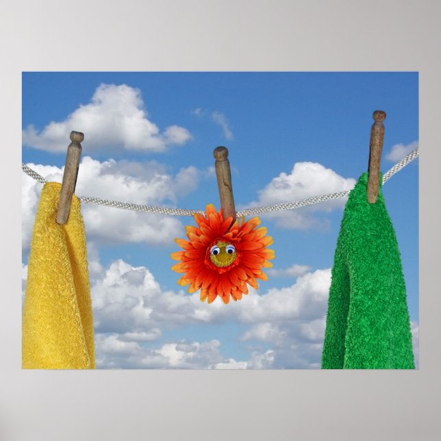 Tag der Wäsche Poster (Vorne)