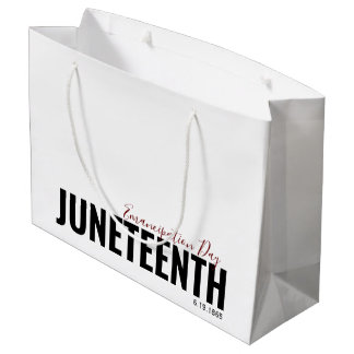 Tag der weißen modernen Emanzipation 19. Juni 19. Große Geschenktüte