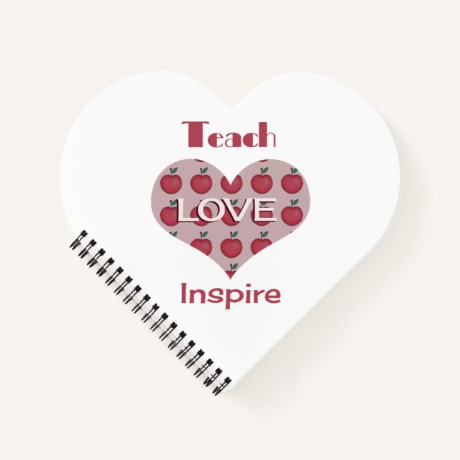 Tag der Wertschätzung für Lehrer Notizbuch (Vorderseite)