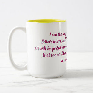 Tag der Woche Tasse: Dienstag Zweifarbige Tasse