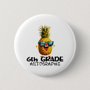 Tag des Autografen-Abschlusses der 6. Klasse Boys Button