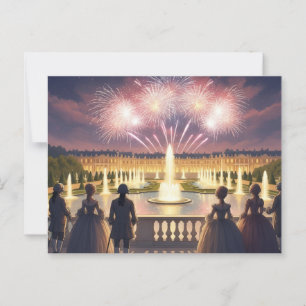 Tag des Bastille Postkarte