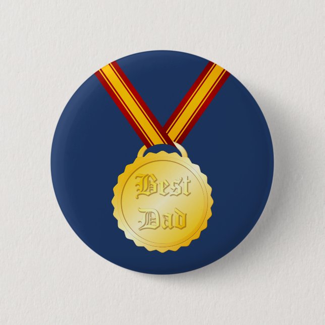 Tag des besten Vaters Button (Vorderseite)