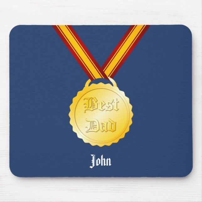 Tag des besten Vaters Mousepad (Vorne)