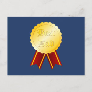 Tag des besten Vaters Postkarte