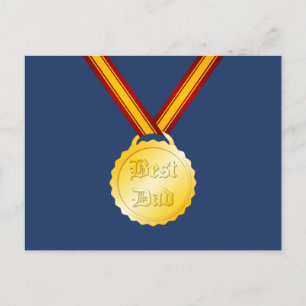 Tag des besten Vaters Postkarte