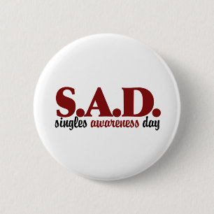 Tag des Bewusstseins der SAD-Single Button