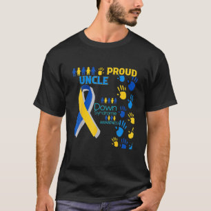 Tag des Bewusstseins für das Proud Onkel T21 World T-Shirt